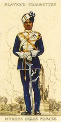 マイソール州軍、1936年。