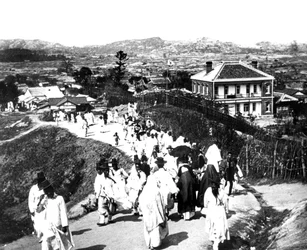韓国、ナムサン、1900