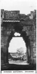 Nandod Gateway、ダボイ、インド、c1925