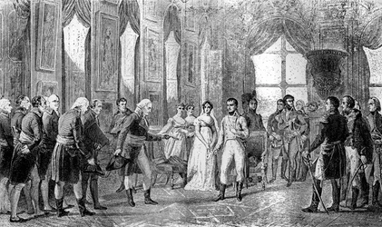 ナポレオンボナパルトは1804年5月18日、サンクラウドでフランスの皇帝と宣言された1882-1884