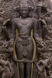 インド国立博物館、デリー。ヴィシュヌ。パーラ朝