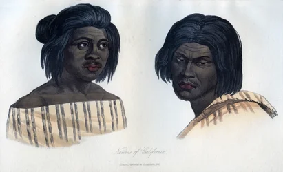 カリフォルニア原住民、1848