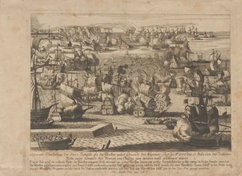 1788年7月13日、ロシアとオスマン帝国の艦隊による海戦。