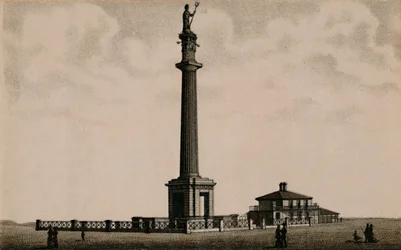 Nelsons Pillar、c1880。
