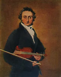 ニッコロパガニーニ1782-1840、1934年。