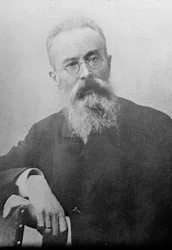 ニコライリムスキーコルサコフ、ロシアの作曲家、1890年代