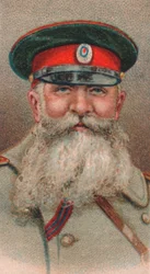 Nikolay Iudovich Ivanov 1851-1919、帝国ロシア軍の将軍、1917