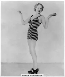 ノラヘンダーソン、イギリスの女優、1939年