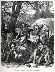 Norman Barons Waylaying Travellers、1882