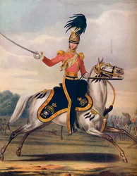 第17ランサーの役員、c1833。 1914