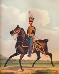 王立砲兵旅団の将校、c1833。 1914