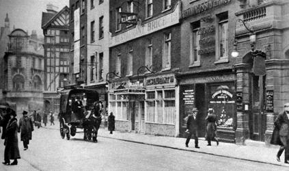 Old Compton Street、ソーホー、ロンドン、1926-1927