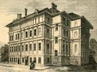 Old Craven House、1800、1881。