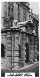 古い水門、堤防、ロンドン、c1920s
