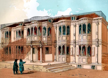 グリニッジの古い宮殿、c1850