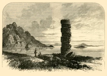 サモス島沿岸、1890年。