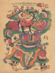 年賀絵を含む135点の木版画、19～20世紀。