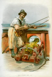 ブレイクスメンの1人、1650 c1890-c1893