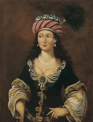 オリエンタル女性、ca 1681-1682
