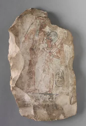 オストラコン：女神に抱かれたラメセスII c。紀元前1279年〜1213年。
