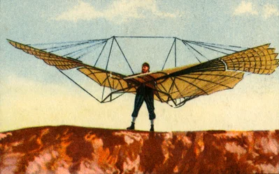 オットーリリエンタールのグライダー、1890年代、1932年。