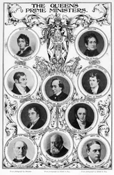 Oueen Victorias首相、1901年。