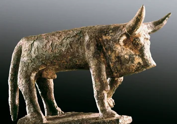 ブロンズ彫刻「Ox