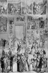 絵画展、ルーブル、パリ、1737 1882-1884