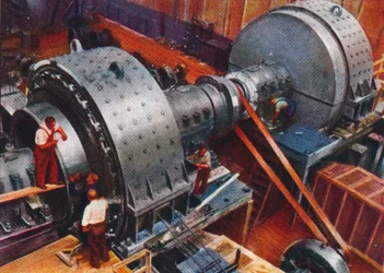 巨大モーターのペア、1938