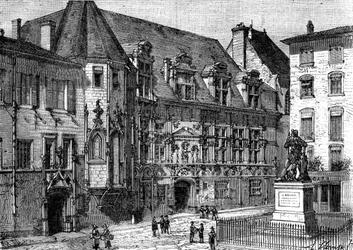 フランス、グルノーブルの正義の宮殿、1882年-1884年