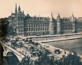 パリ。 -コンシェルジュ。 -LL、c1910。