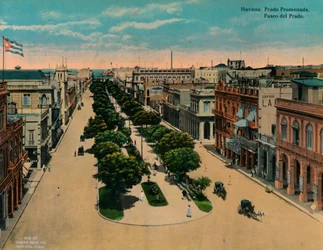 パセオデルプラド、ハバナ、キューバ、c1920