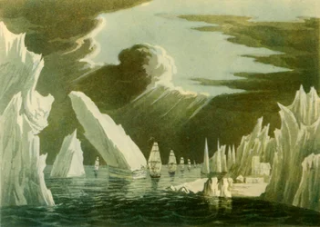 「氷の通路、1818 年 6 月」、1946 年。