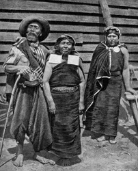 パタゴニアのインディアン、アルゼンチン、1922年