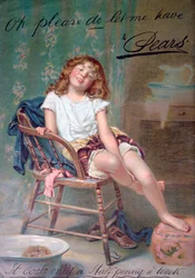 梨ソープ広告、1910