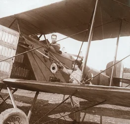複葉機のパイロット、c1914-c1918