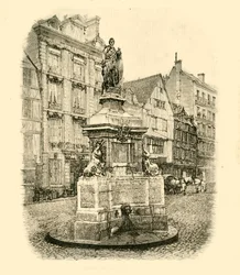 プレイスドゥラプセル、ルーアン、1890年。