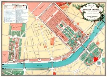1889年パリ万国博覧会の計画