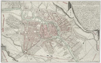 1760年のベルリンの地図