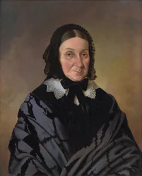 Markušová生まれのJohanaGyurkováの肖像