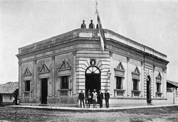警察の治安部隊、カラペグア、パラグアイ、1911