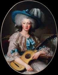 Félicité-Louise de Frézals 1765-1854, née Esmangard de Beauval..., 1785年の肖像。