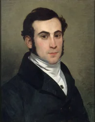 Alexandre Ledru-Rollin 1807-1874のポートレート、1833年。