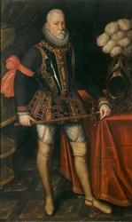 シャルル・フィリップ・ド・クロイの肖像、アヴレ侯爵、1549年～1613年、1600年代。