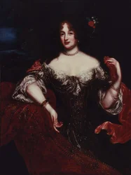 1648- 1700年のプラテン・ハレルムント伯爵夫人、クララ・エリザベスの肖像