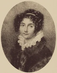 Brunsvik de Korompa 1779-1821生まれ、Stritetzのジョセフィン・デイム伯爵夫人の肖像、c。 1800年。