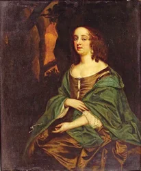 Ehrengard Melusine von der Schulenburg 1667-1743、ケンダル公爵夫人、19世紀初頭の肖像。
