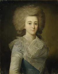 Elisaveta Alexandrovna Stroganova 1745-1831、1770年代の肖像