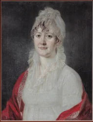 Elizaveta Alexeevna Arsenyevaの肖像、ストリーピナ1773-1845、19世紀初頭
