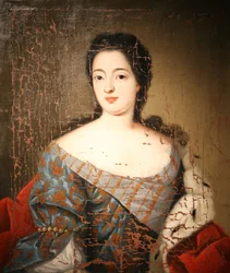 女帝エカチェリーナ1世の肖像1684-1727、18世紀初頭。